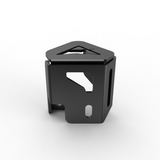 Auto Engina Rear Brake Oil Reservoir Cover for Royal Enfield Meteor 350 in Textured Black 1.5mm Mild Steel