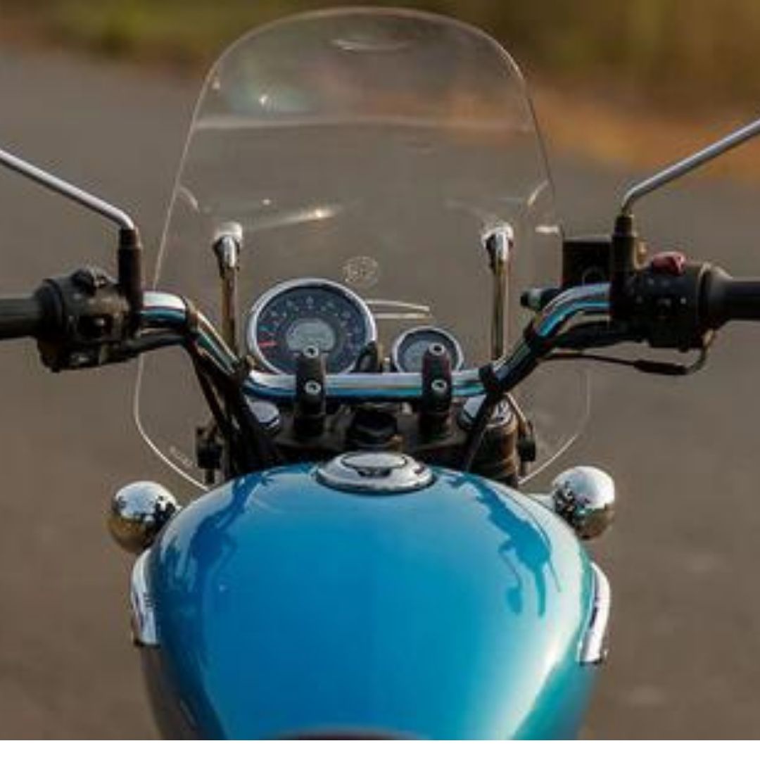 Hyperrider Honda Hness CB350 Royal Enfield Meteor 350 Touring Windshield