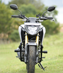 Moto Torque heavy duty crash guard for Honda CB300F with sliders and engine protection accessory