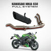 Barrel Rogue 2.0 full system stainless steel exhaust for Kawasaki Ninja 650 motorcycle