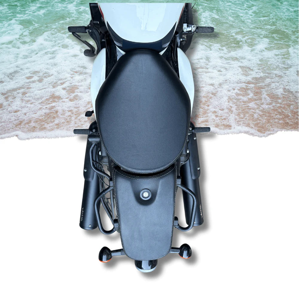 B-16 Bass Master stainless steel barrel exhaust for Royal Enfield Shotgun 650 motorcycle