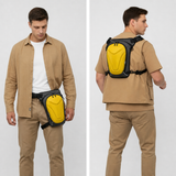 Vantora ARC 4-in-1 Travel Bag Convertible Crossbody Sling Thigh Bag Waist Pouch and Motorcycle Tank Bag