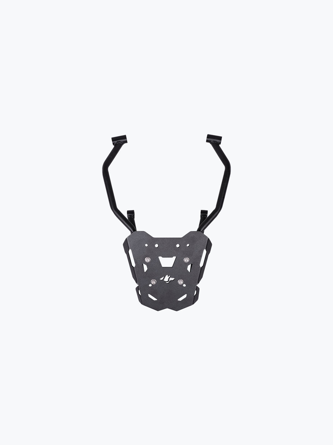 Legundary Custom KTM ADV 390 2025 gopher luggage carrier black mild steel rear rack touring support
