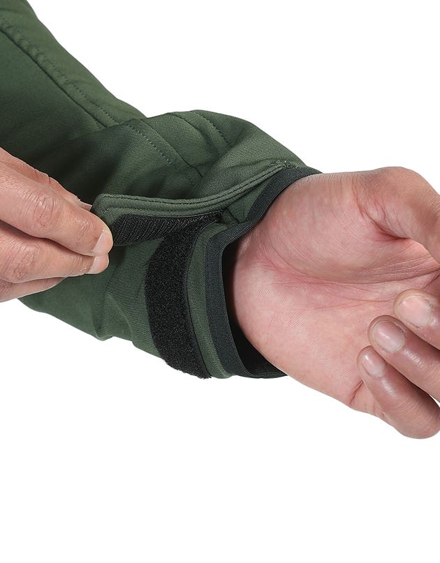 Royal Enfield Urbanite Class A Riding Sweatshirt in Black and Olive