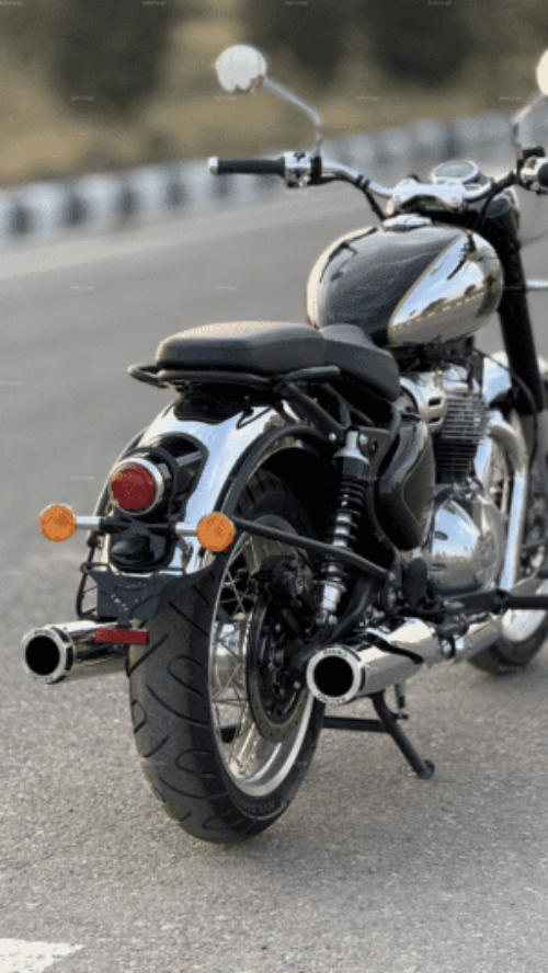 Rhino Racing C-V2 304 stainless steel CNC performance exhaust for Royal Enfield Classic 650