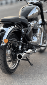 Rhino Racing C-V2 304 stainless steel CNC performance exhaust for Royal Enfield Classic 650