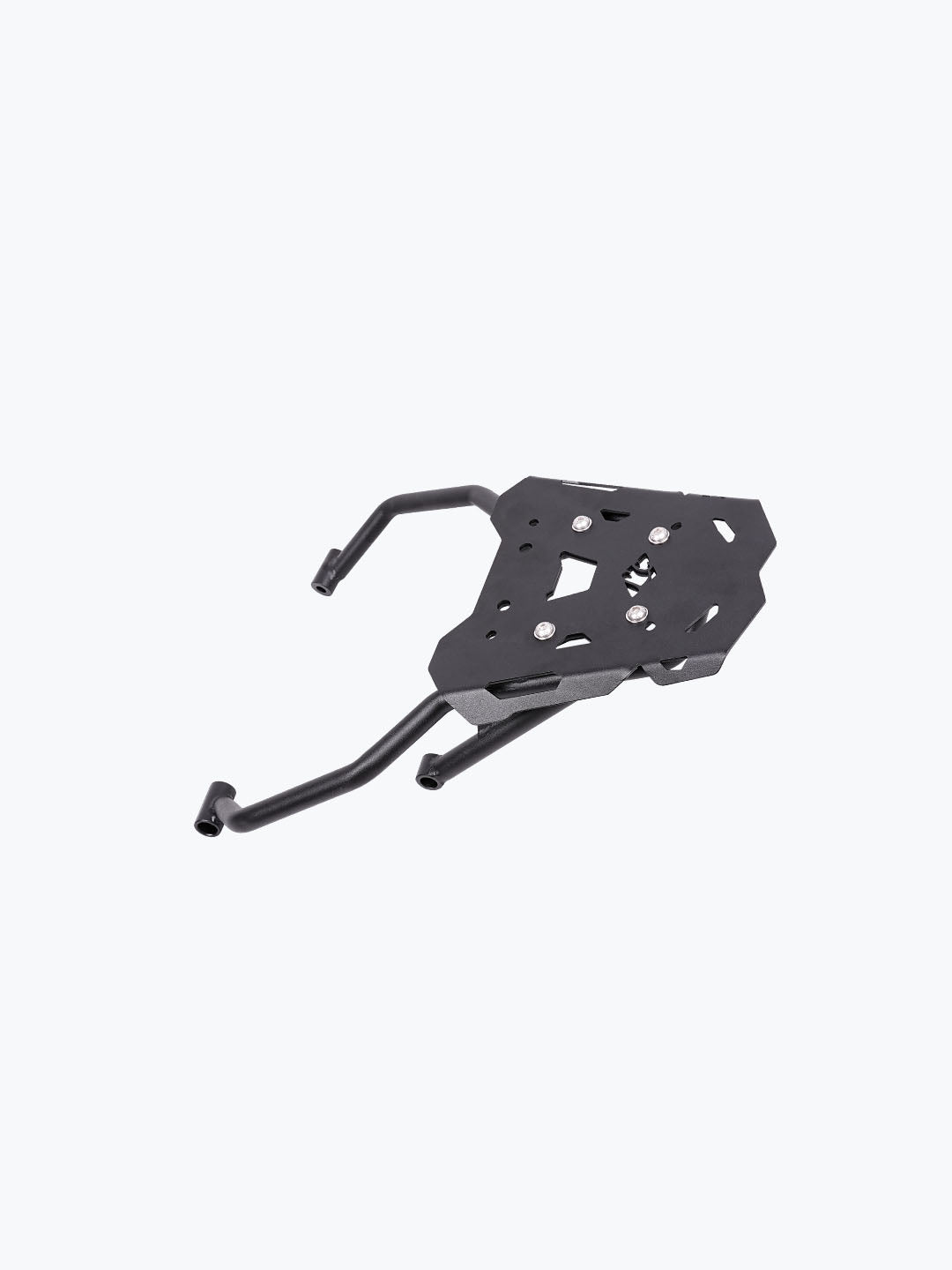 Legundary Custom KTM ADV 390 2025 gopher luggage carrier black mild steel rear rack touring support