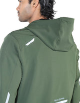 Royal Enfield Urbanite Class A Riding Sweatshirt in Black and Olive