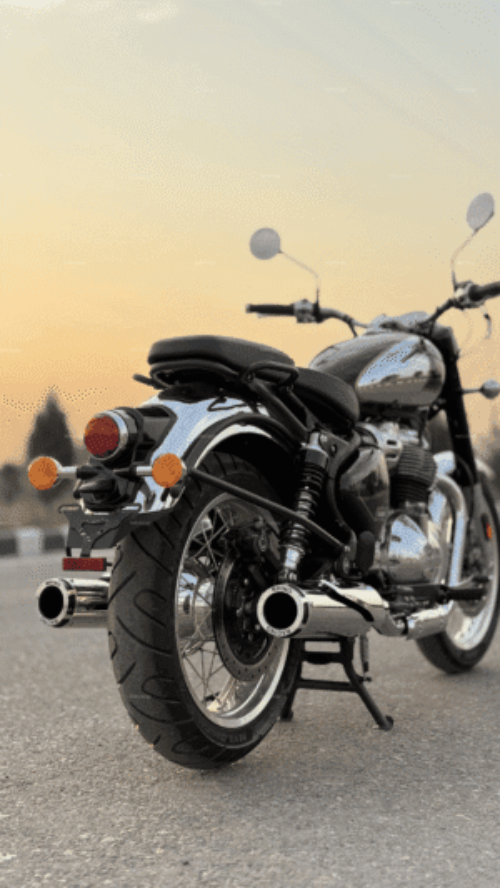 Rhino Racing C-V2 304 stainless steel CNC performance exhaust for Royal Enfield Classic 650