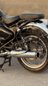 Rhino Racing C-V2 304 stainless steel CNC performance exhaust for Royal Enfield Classic 650