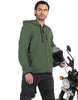 Royal Enfield Urbanite Class A Riding Sweatshirt in Black and Olive