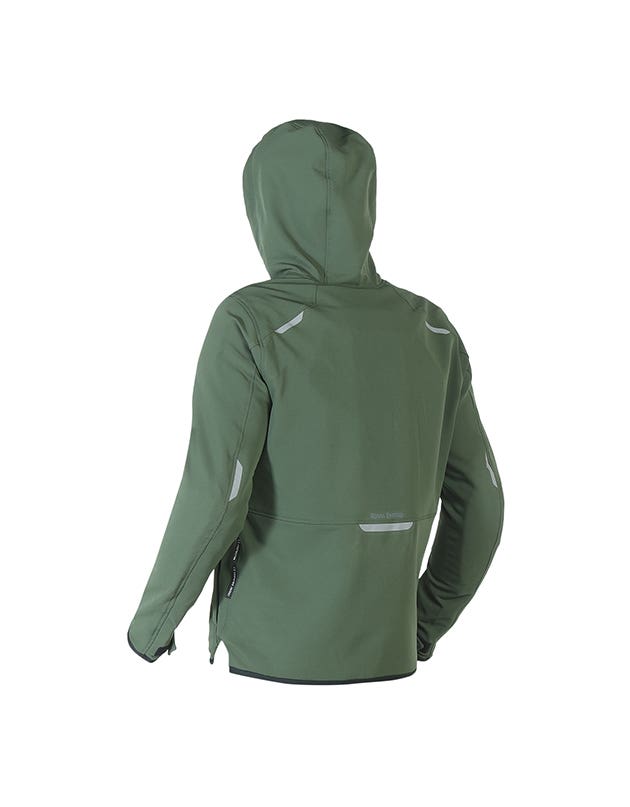 Royal Enfield Urbanite Class A Riding Sweatshirt in Black and Olive