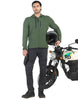 Royal Enfield Urbanite Class A Riding Sweatshirt in Black and Olive