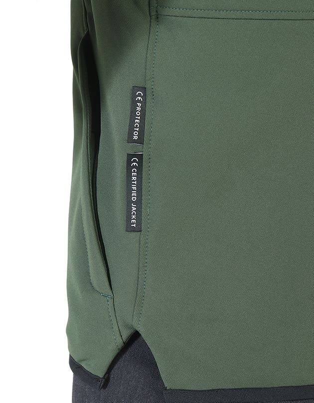 Royal Enfield Urbanite Class A Riding Sweatshirt in Black and Olive