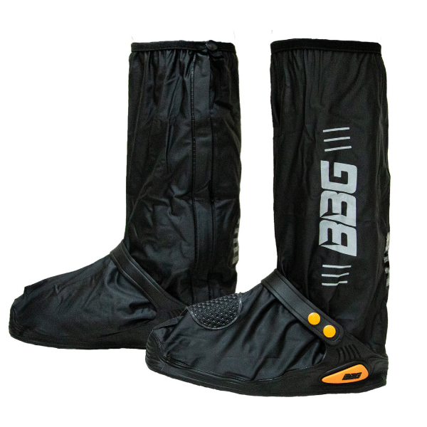 BBG WP waterproof motorcycle shoe cover with anti-slip sole
