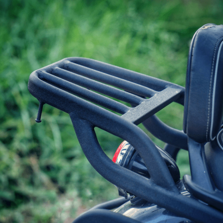 Hyperrider Royal Enfield Meteor 350 Top Rack 45KG Stock Backrest Compatible