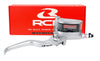 RCB E2 Series 14mm silver right-hand master brake pump 01BP001S