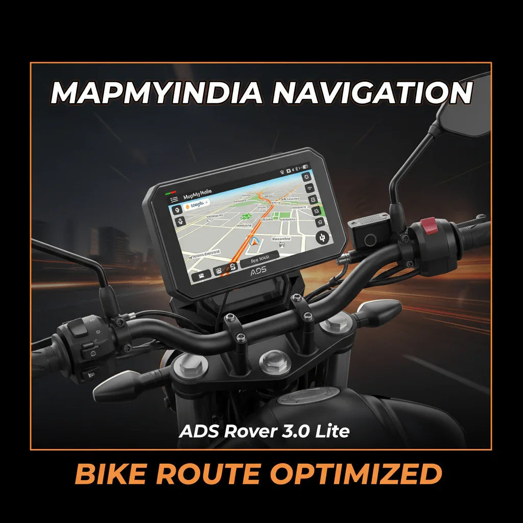 ADS Rover 3.0 Lite 5 Inch Motorcycle CarPlay Android Auto Display