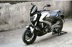 Hyperrider Type 1 windshield for Bajaj Dominar 250 and Dominar 400 aerodynamic touring windscreen in matte and glossy finish