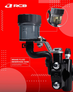 RCB S2 R106 black 14mm forged radial master cylinder LH 01BP027B RH 01BP028B