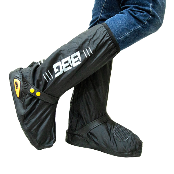 BBG WP waterproof motorcycle shoe cover with anti-slip sole
