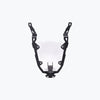 Legundary Custom Honda NX500 Oculus Headlight Shield Black – durable mild steel headlight guard protector with precision-cut design, enhancing front-end protection and rugged styling for Honda NX500.
