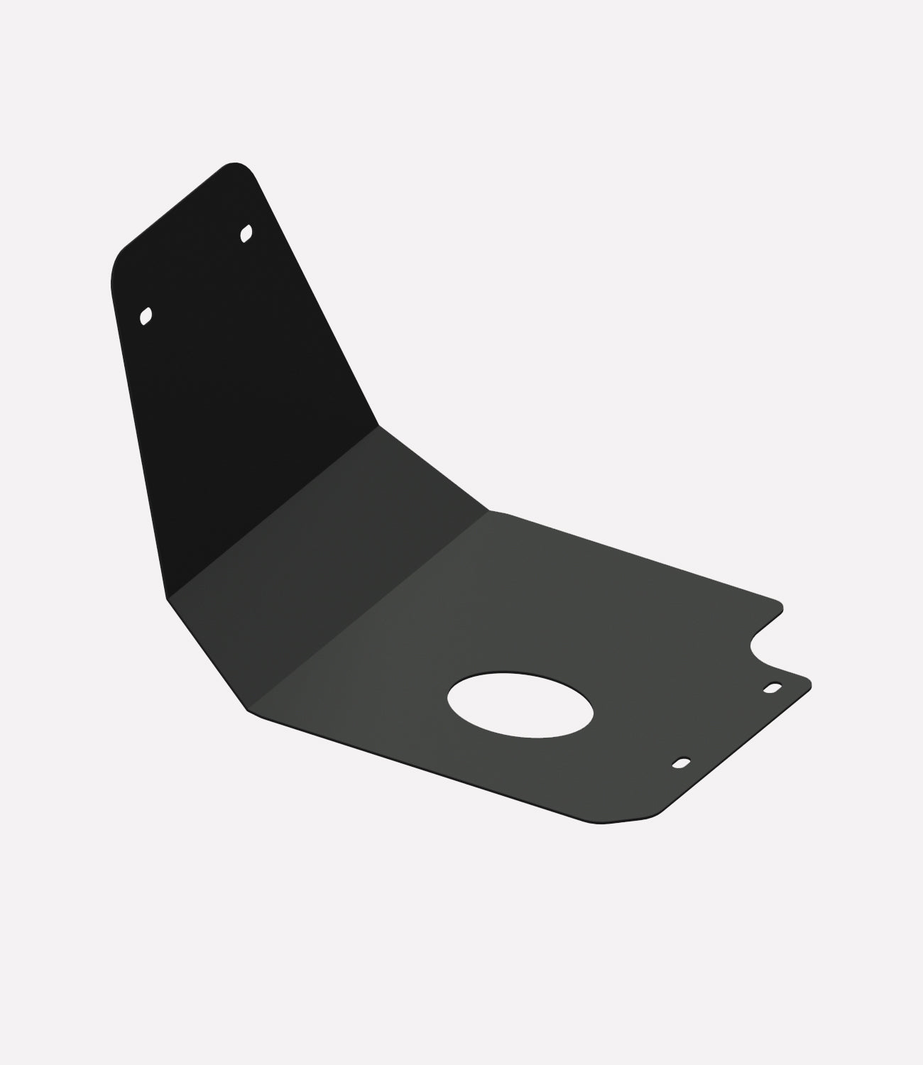 Moto Torque ESCORT heavy duty mild steel engine guard bash plate for motorcycle protection