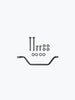 Legundary Custom Xtruder saddle stay for Hero Xpulse 200 4V black mild steel luggage support frame
