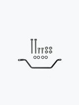 Legundary Custom Xtruder saddle stay for Hero Xpulse 200 4V black mild steel luggage support frame
