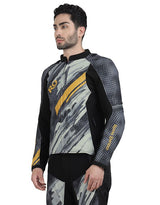 Royal Enfield Gravel Class A Black Polyester Mesh Riding Jacket