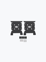 Legundary Custom Himalayan Jerrycan Mount BS4 Black Mild Steel Fuel Can Holder Royal Enfield Himalayan