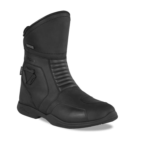 KORDA TourMaster Low 2.0 black waterproof motorcycle riding boots