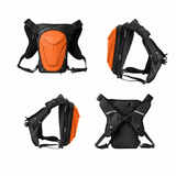 Vantora ARC 4-in-1 Travel Bag Convertible Crossbody Sling Thigh Bag Waist Pouch and Motorcycle Tank Bag