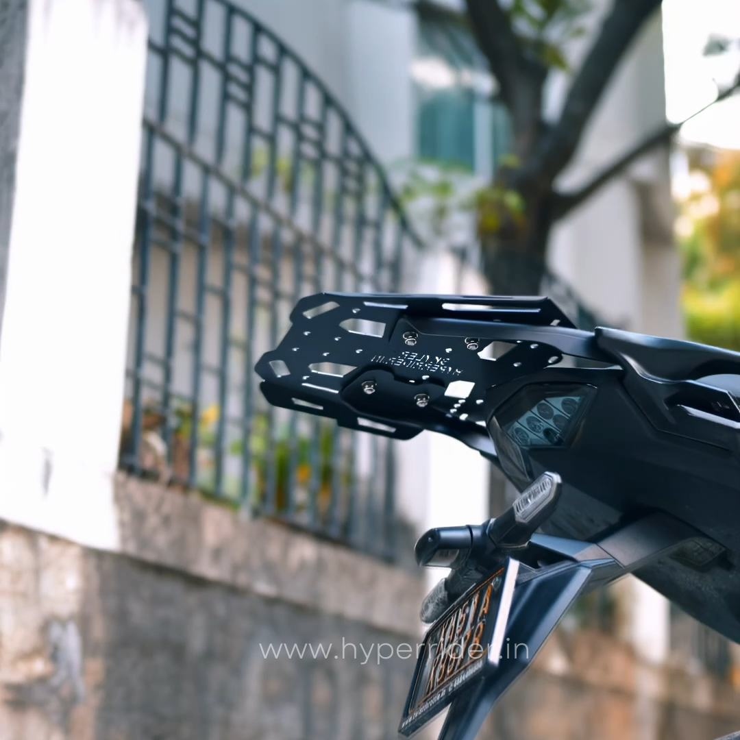Hyperrider Heavy Duty Top Rack Plate for Kawasaki Versys 650 with 8kg Load Capacity