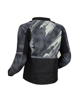 Royal Enfield Gravel Class A Black Polyester Mesh Riding Jacket