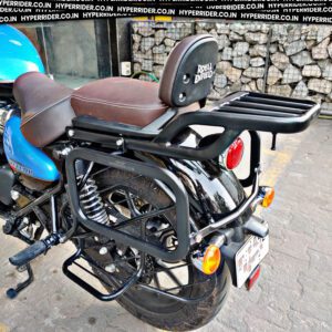 Hyperrider Royal Enfield Meteor 350 Top Rack 45KG Stock Backrest Compatible