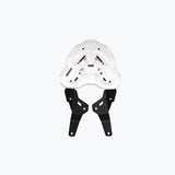 Legundary Custom Genesis Carrier Silver for TVS Apache RTX 300 Black Silver Clamp Mount Luggage Rack