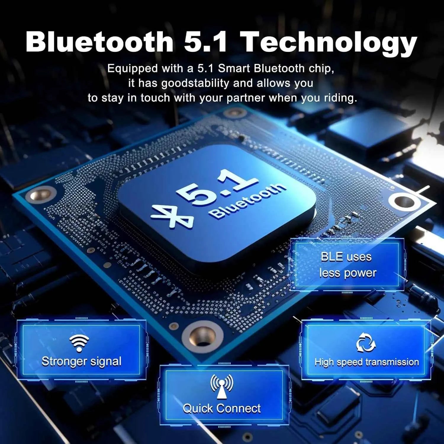 EJEAS V6 Pro Plus Bluetooth helmet intercom with 800m range DSP noise cancellation Bluetooth 5.1 IP67 waterproof motorcycle communication system
