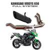 Barrel Rogue 2.0 stainless steel full system exhaust for Kawasaki Versys 650 motorcycle