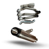 Outlaw 2.0 stainless steel full system exhaust for Triumph Street Triple 765 2023 2024 2025