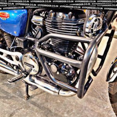 Hyperrider Universal Motorcycle Backrest with Helmet Lock for Touring Bikes