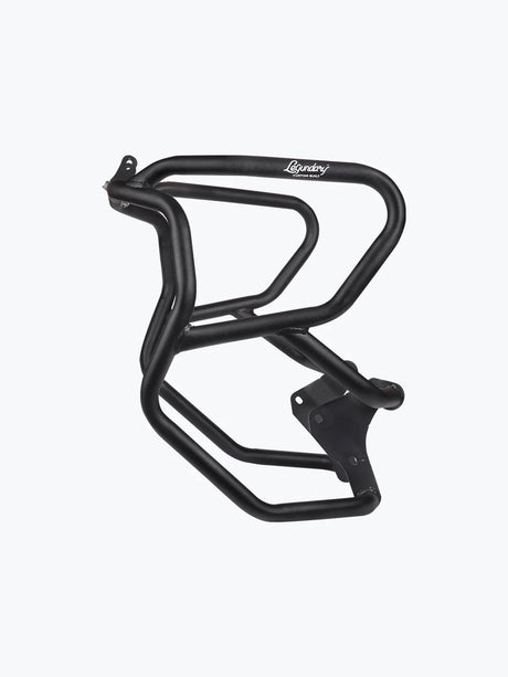 Legundary Custom KTM Adventure 390 Raptor Upper Crash Guard Black heavy duty mild steel engine protection accessory