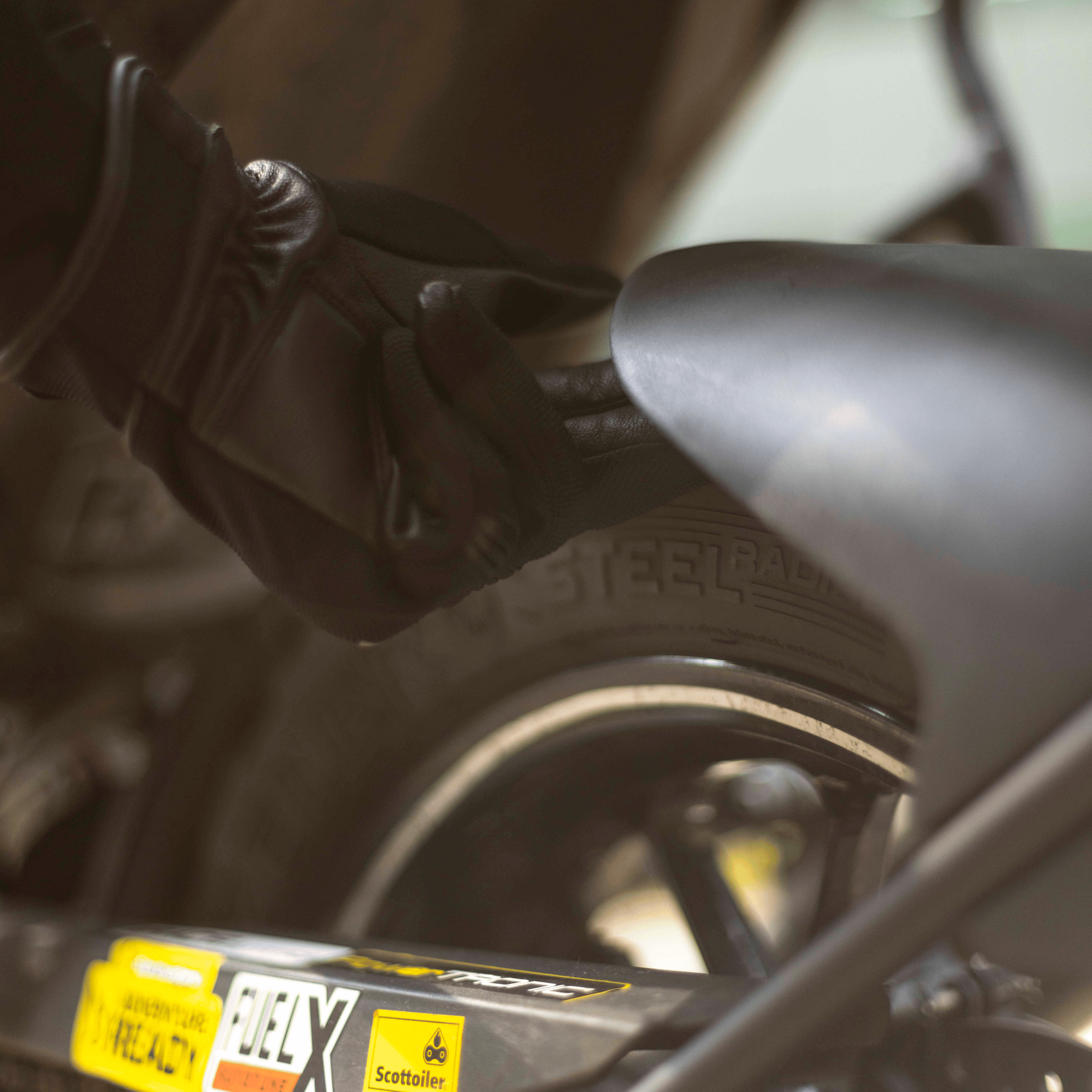 Hyperrider Tyre Hugger for KTM Adventure 250 and 390 Gen 1 Fiber Reinforced ABS Rear Wheel Hugger