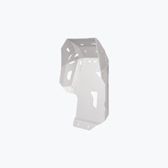 Legundary Custom Honda NX500 Vambrace Bash Plate Silver – premium aluminium engine sump guard skid plate, designed to protect the underbelly of your Honda NX500 while adding a sleek, durable finish.