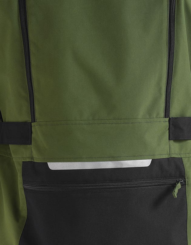 Royal Enfield Nirvik V3 Class A Riding Jacket in Olive and Black