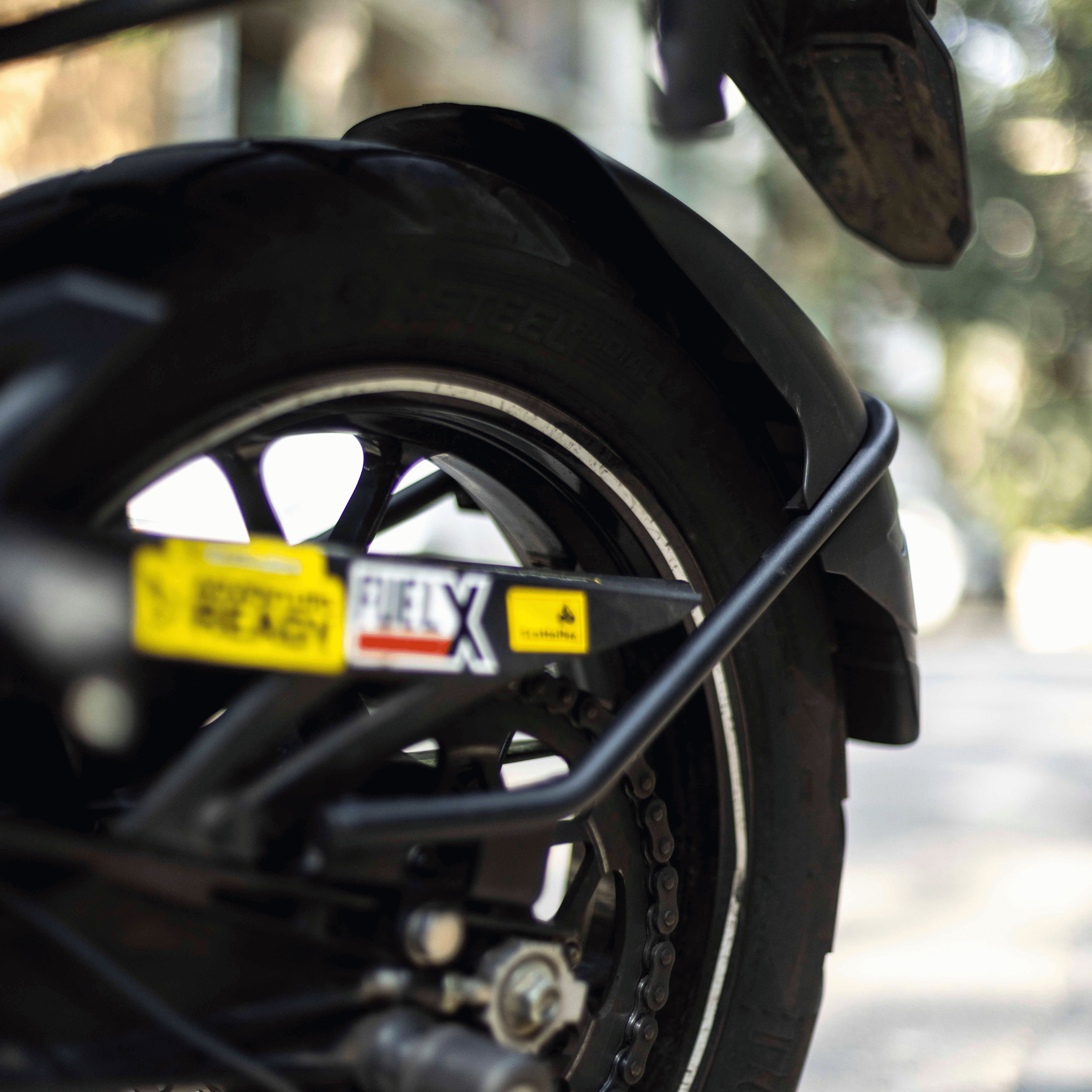 Hyperrider Tyre Hugger for KTM Adventure 250 and 390 Gen 1 Fiber Reinforced ABS Rear Wheel Hugger