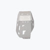Legundary Custom Honda NX500 Vambrace Bash Plate Silver – premium aluminium engine sump guard skid plate, designed to protect the underbelly of your Honda NX500 while adding a sleek, durable finish.