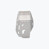 Legundary Custom Honda NX500 Vambrace Bash Plate Silver – premium aluminium engine sump guard skid plate, designed to protect the underbelly of your Honda NX500 while adding a sleek, durable finish.