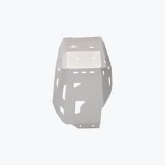 Legundary Custom Honda NX500 Vambrace Bash Plate Silver – premium aluminium engine sump guard skid plate, designed to protect the underbelly of your Honda NX500 while adding a sleek, durable finish.