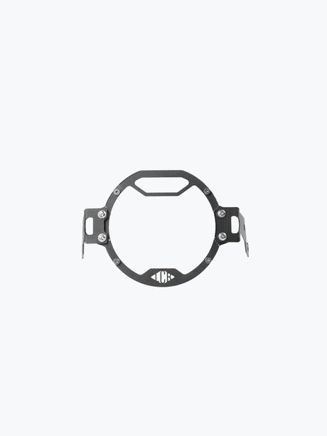 Legundary Custom Oculus headlight shield for Hero Xpulse 200 4V black mild steel protector